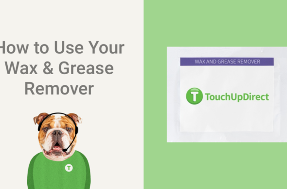 A graphic design featuring a dog wearing a headset along with the text, 'How to Use Your Wax and Grease Remover'