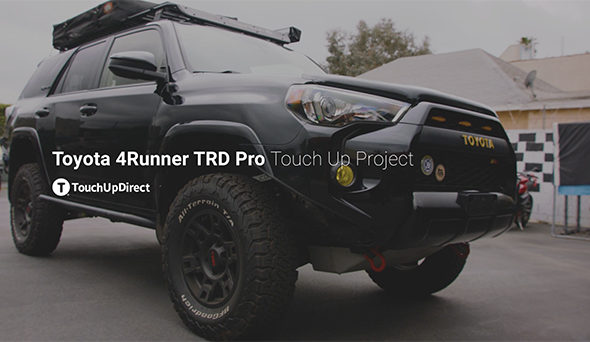 Black Toyota 4 Runner TRD Pro