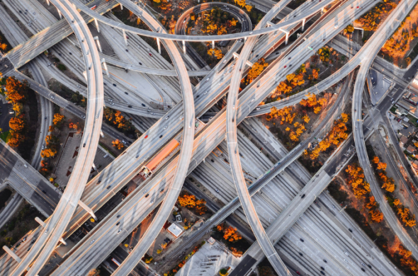 US Highway Roads