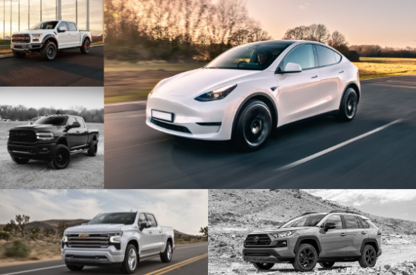 America’s Favorite Rides: Top 5 Most Purchased Car Models and Their Signature Colors