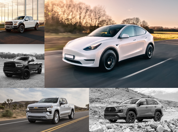 America’s Favorite Rides: Top 5 Most Purchased Car Models and Their Signature Colors