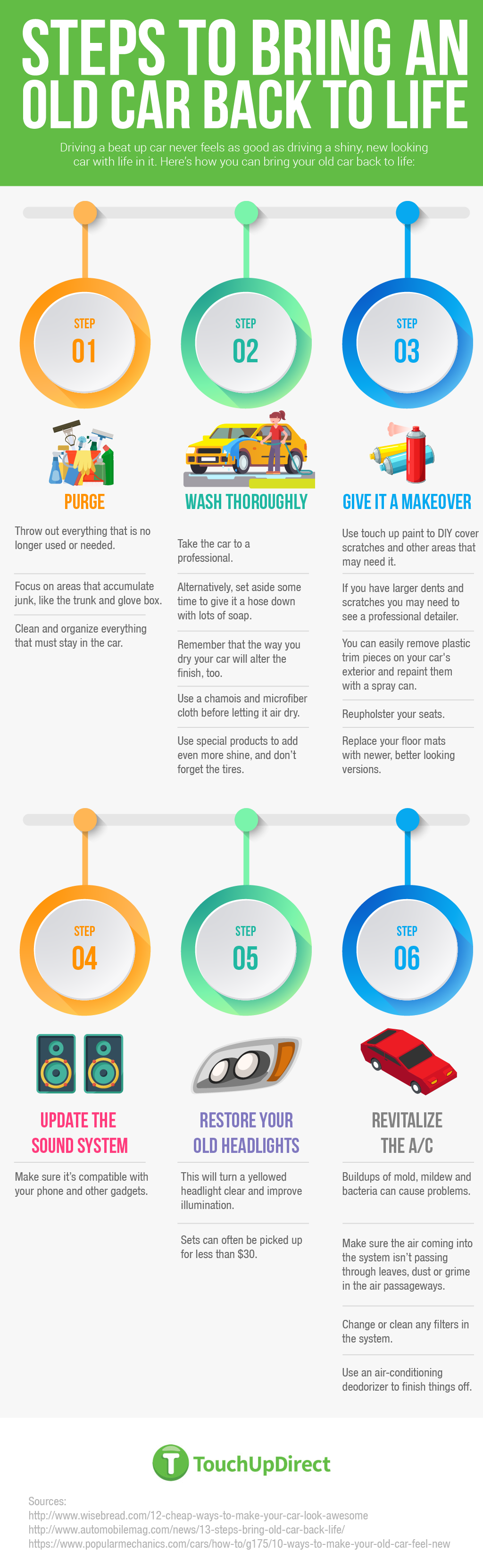 Most Popular Paint Colors by Automobile Type Infographic